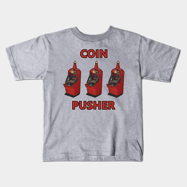 Coin pusher Big Win T-shirt Kids T-Shirt by JamesBosh